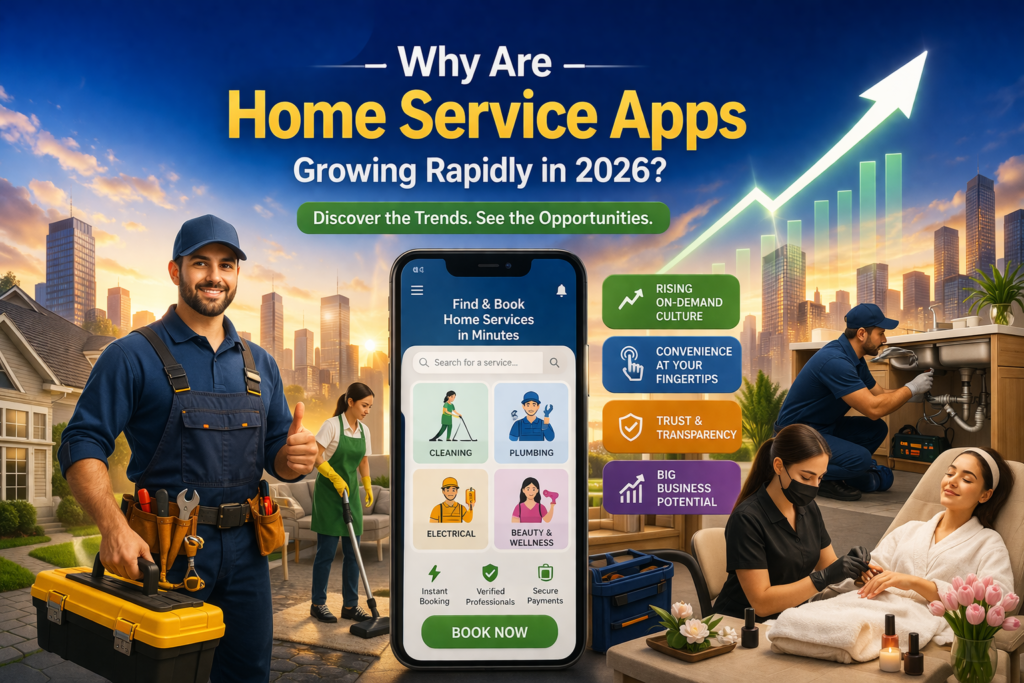 Why Are Home Service Apps Growing Rapidly in 2026