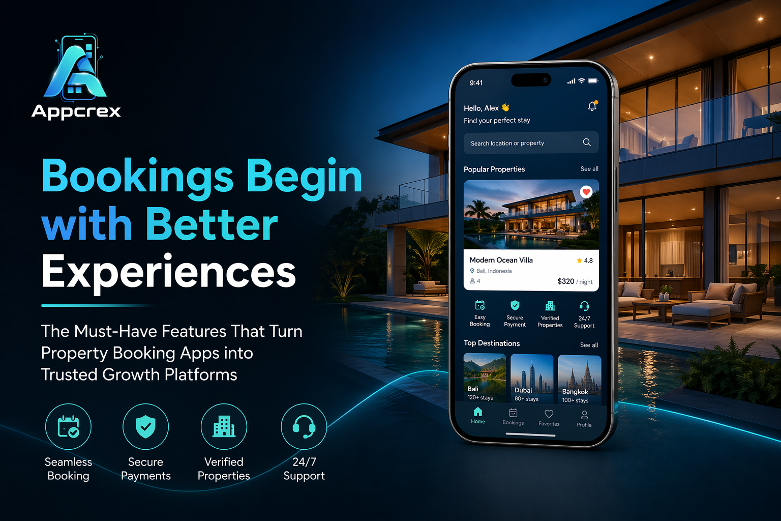 Key Features That Make Property Booking Apps Successful