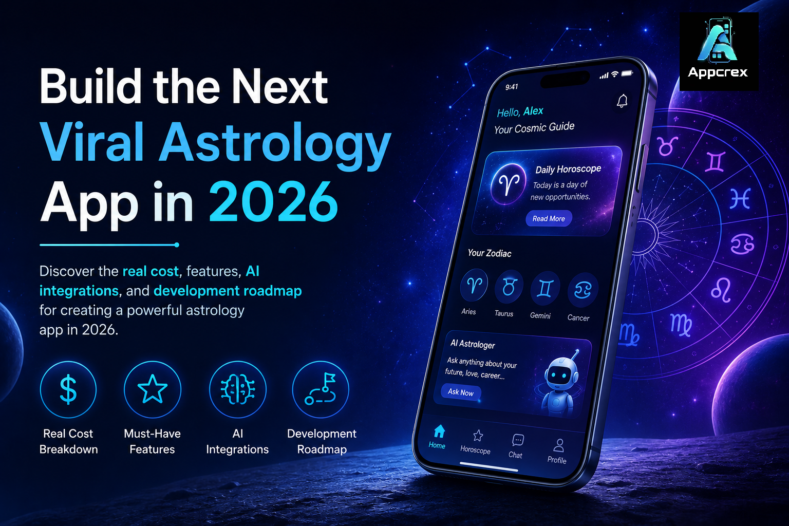 How Much Does It Cost to Develop an Astrology App in 2026