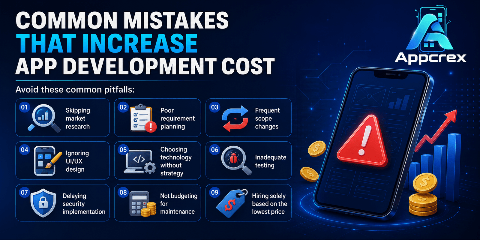 Common Mistakes for App Development 