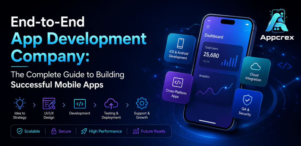 End-to-End App Development Company