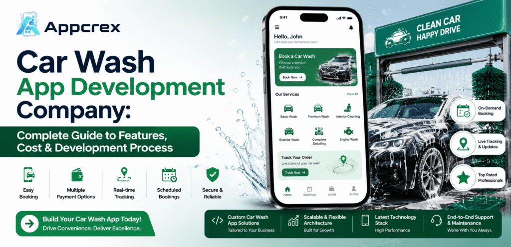 car wash app development