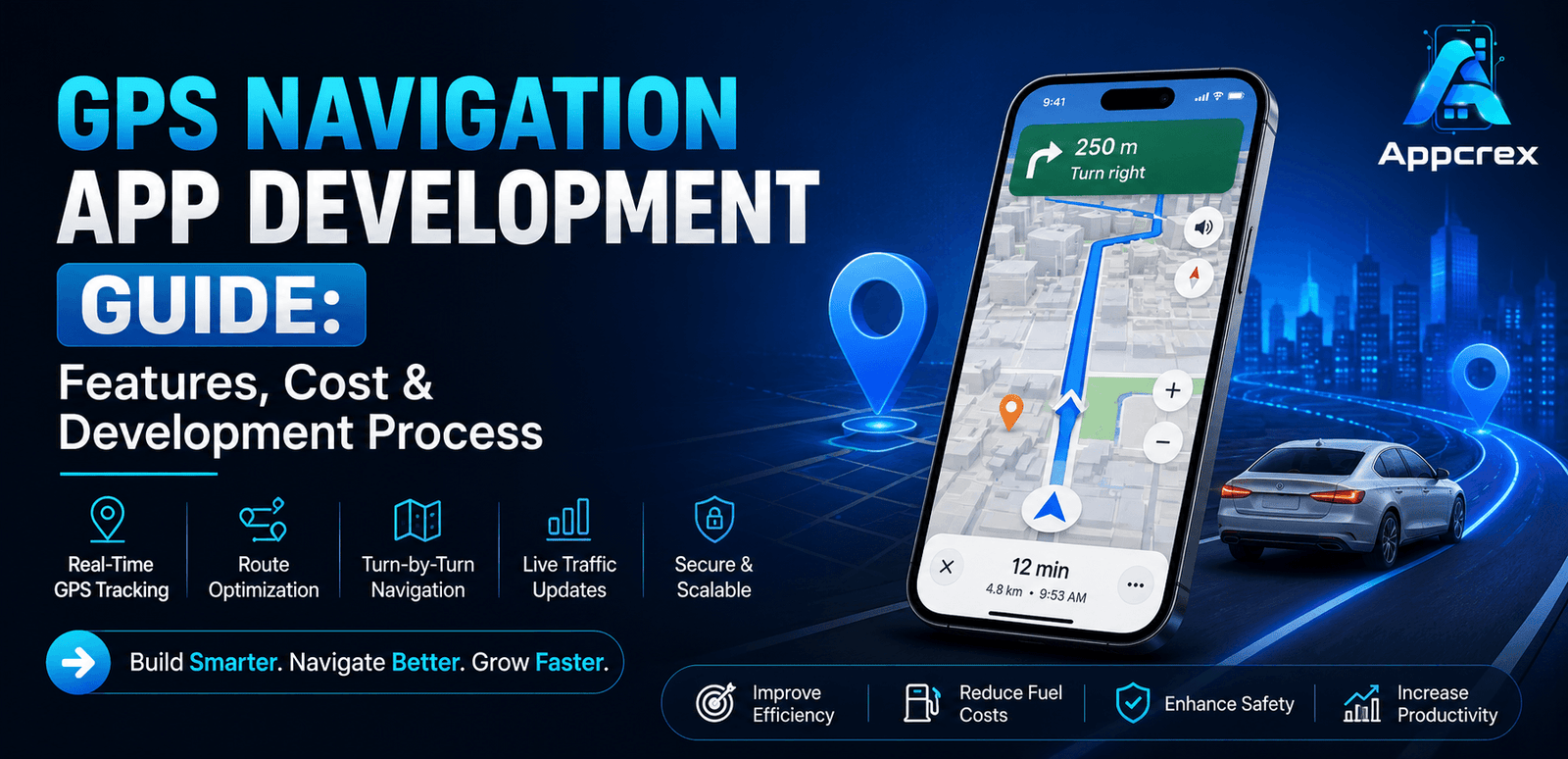 GPS Navigation App Development