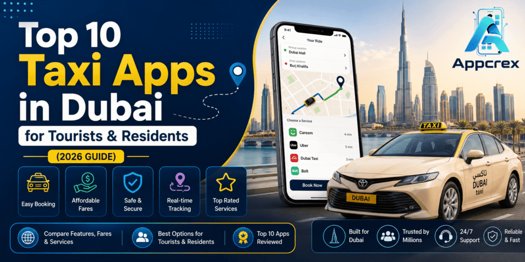 Taxi Apps in Dubai