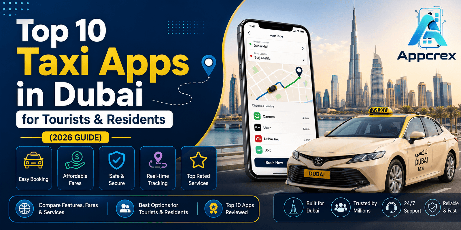 Taxi Apps in Dubai