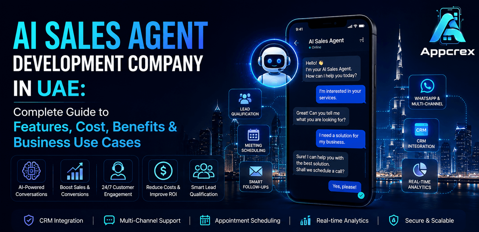 AI Sales Agent Development Company in UAE