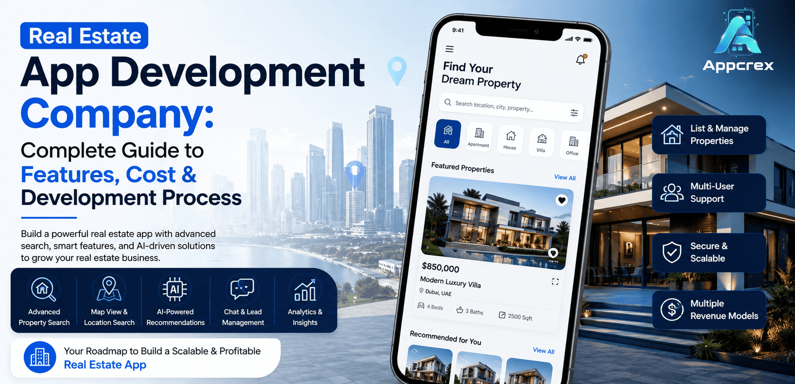 Real Estate App Development Company