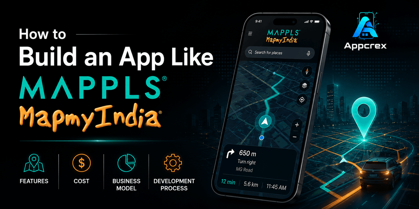 Build an App Like Mappls