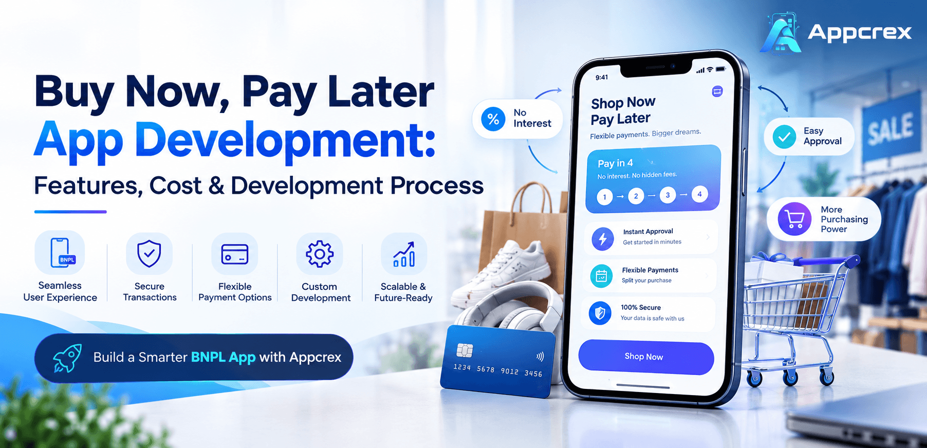 Buy Now, Pay Later App Development