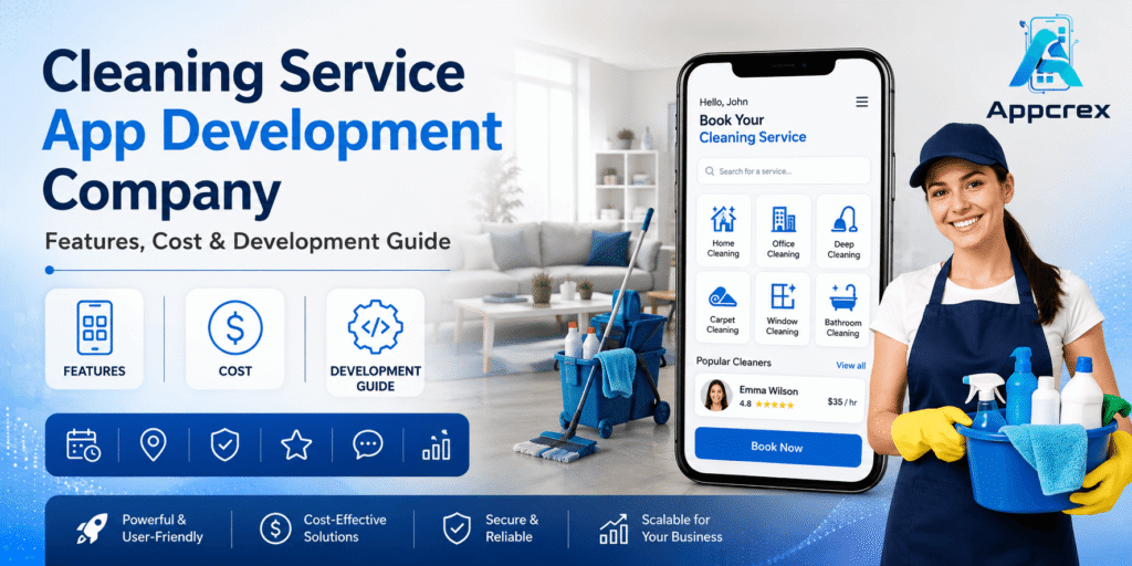 Cleaning Service App Development Company