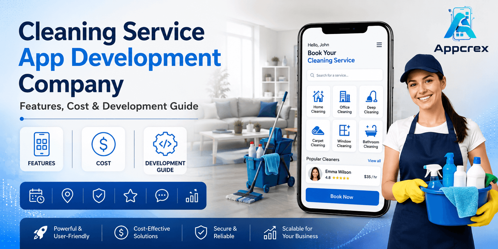 Cleaning Service App Development Company