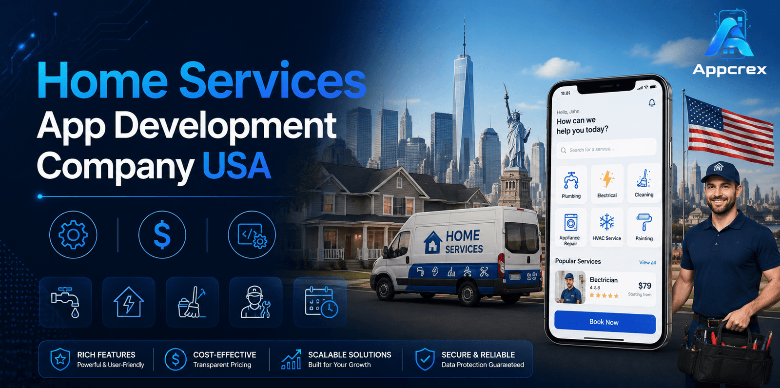 Home Services App Development Company USA