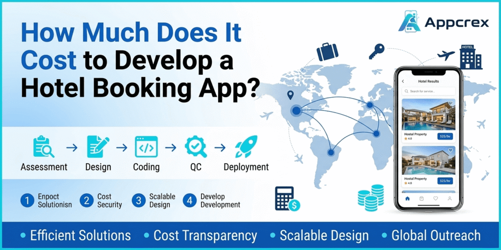 Cost to Develop a Hotel Booking App