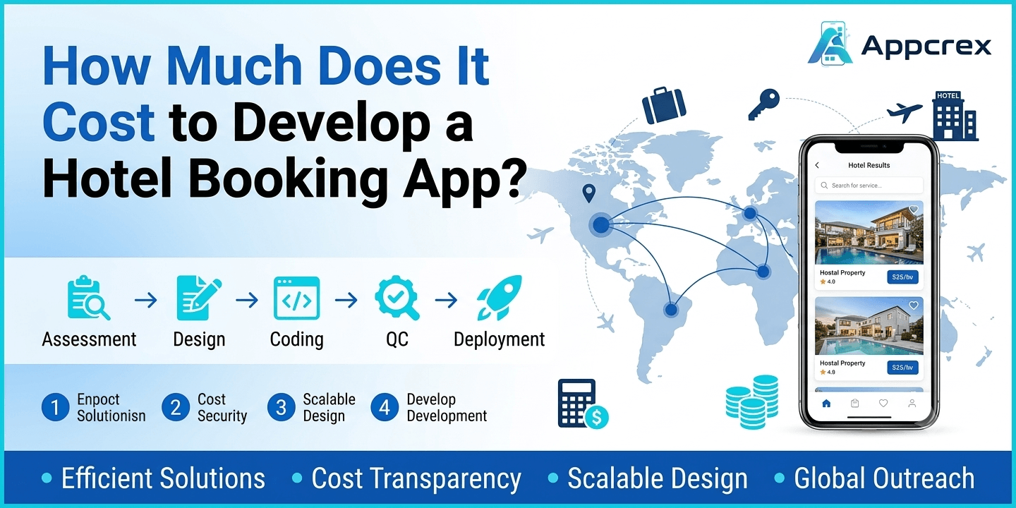Cost to Develop a Hotel Booking App