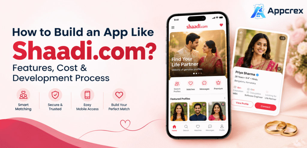 How to Build an App Like Shaadi.com