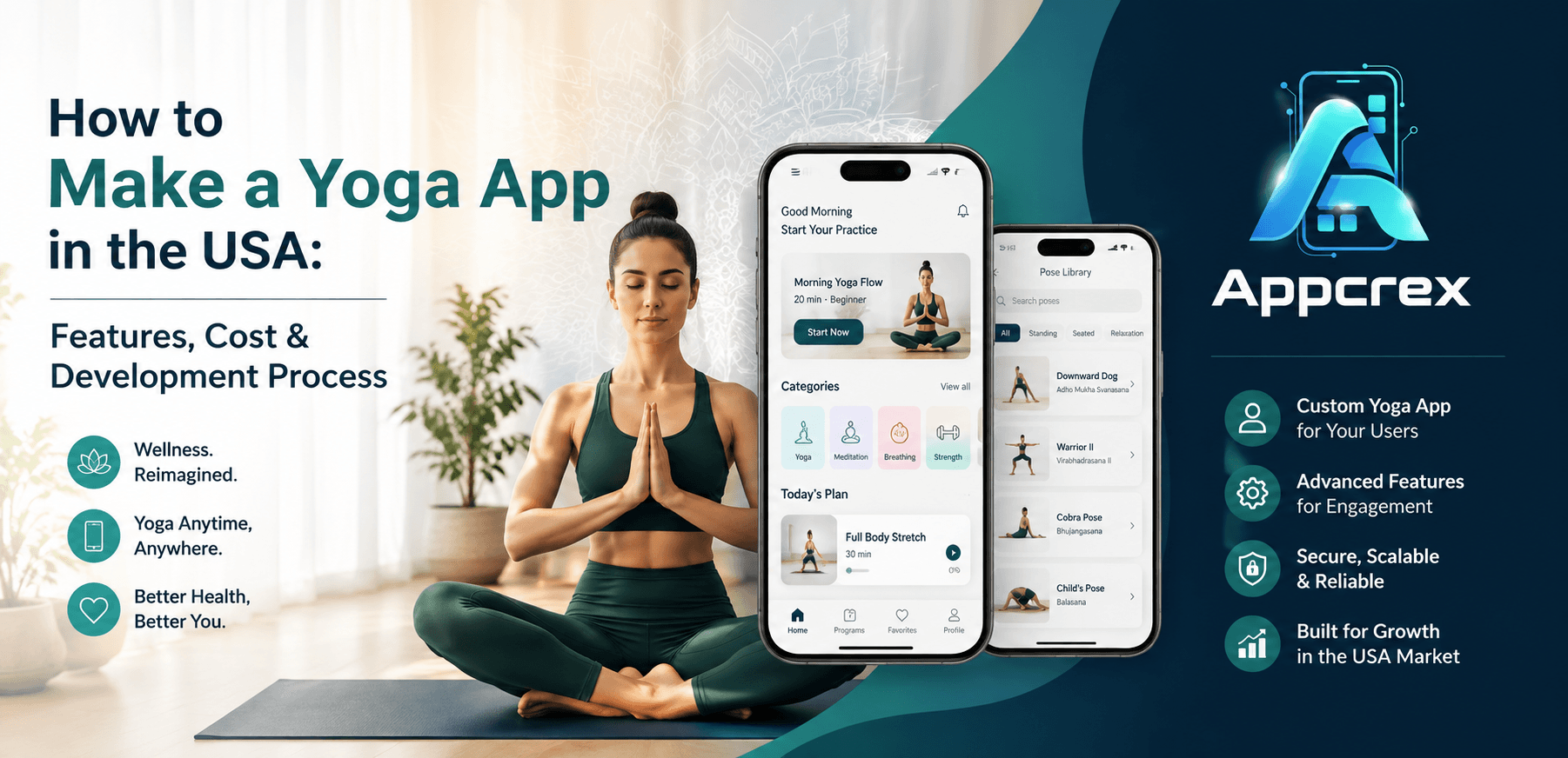 yoga app development