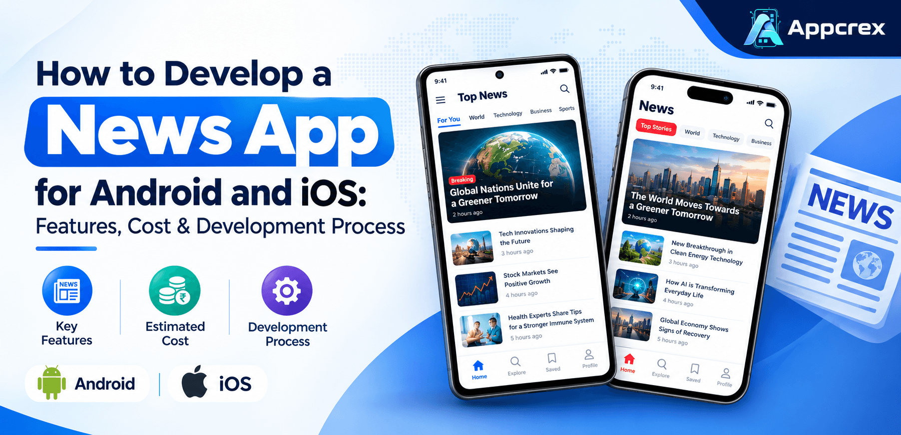 News App for Android & iOS