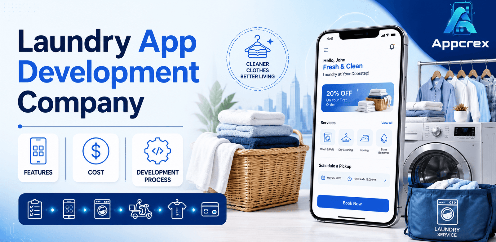 Laundry App Development Company USA, Dubai & UAE