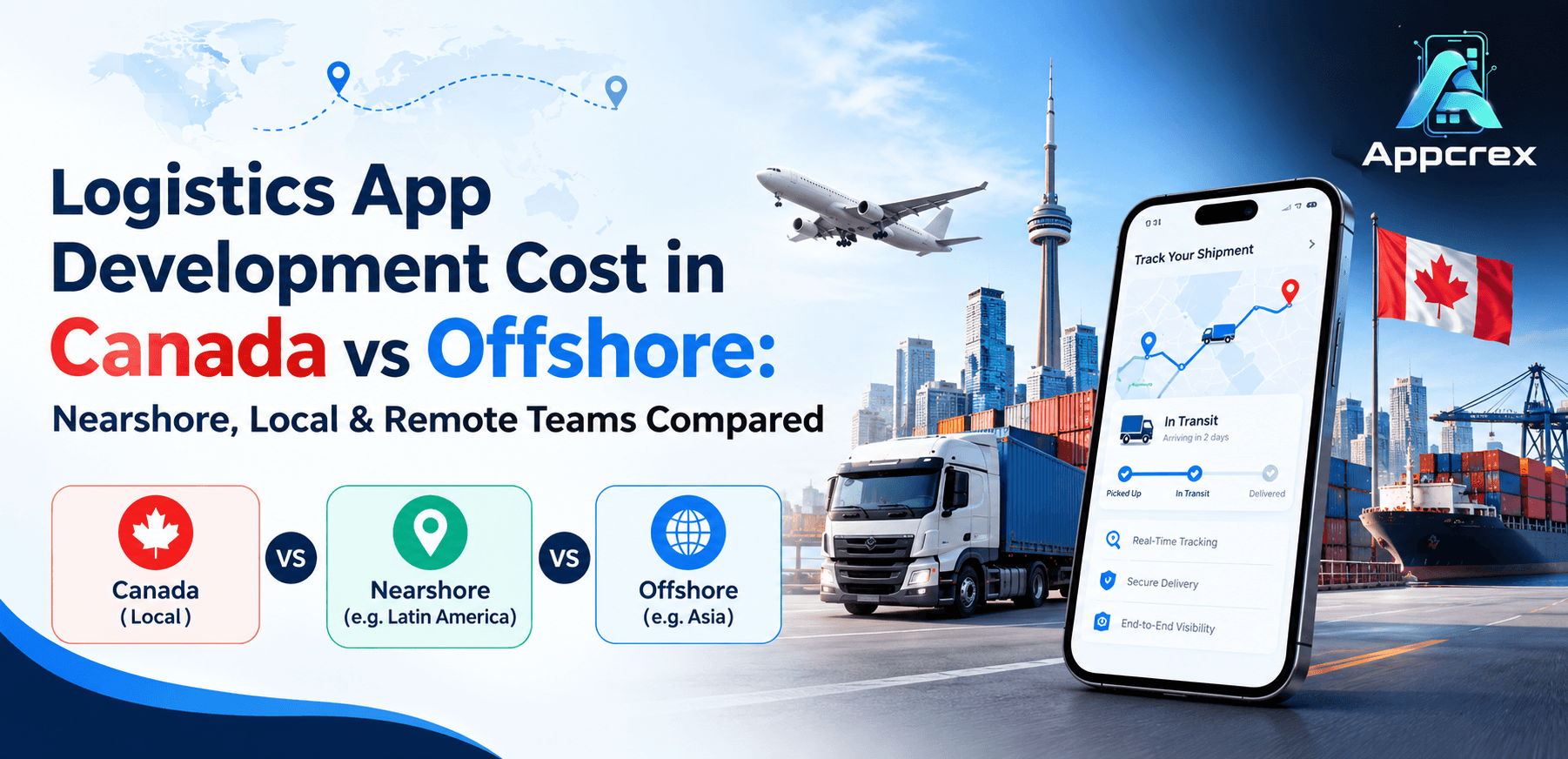 Logistics App Development Cost in Canada
