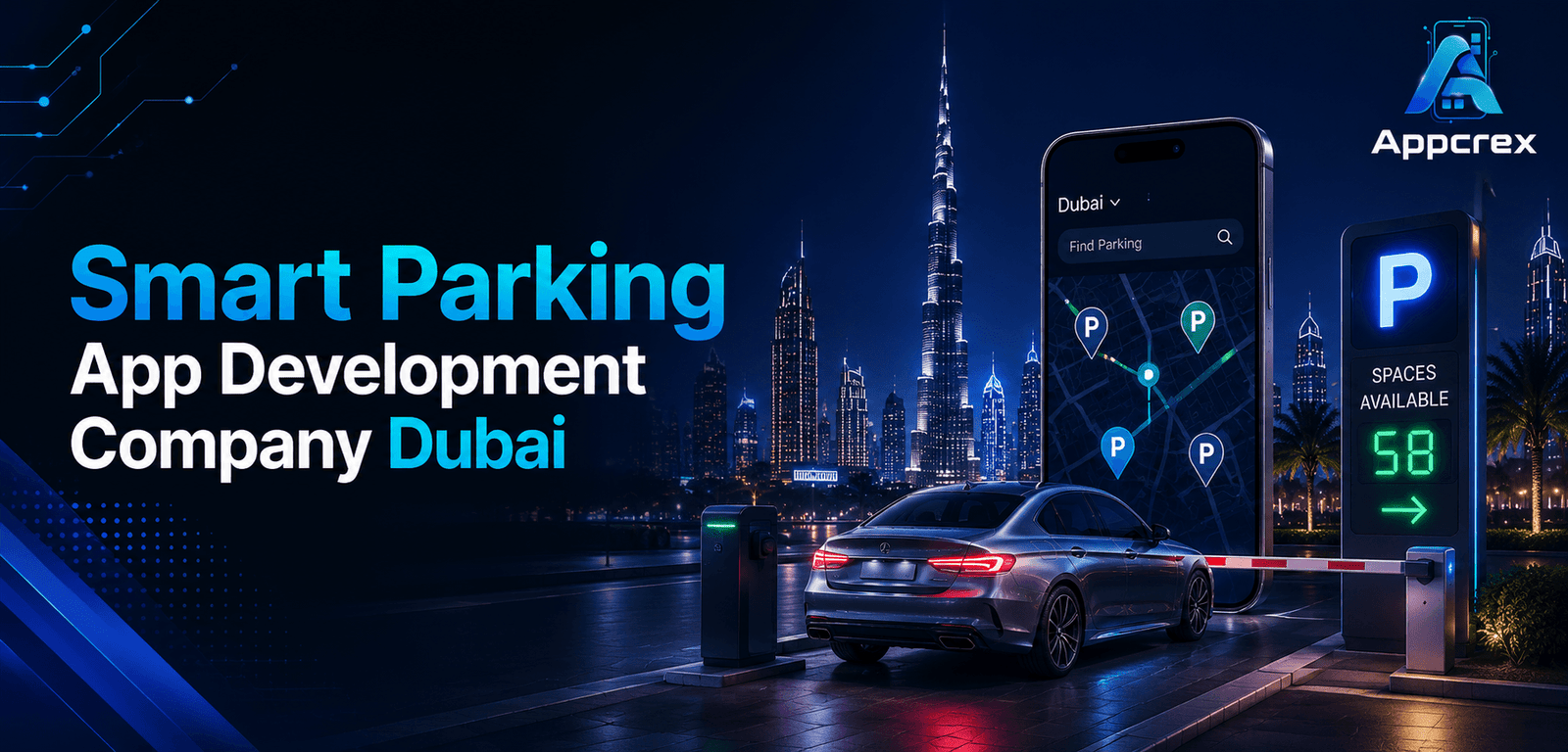 Smart Parking App Development Company Dubai