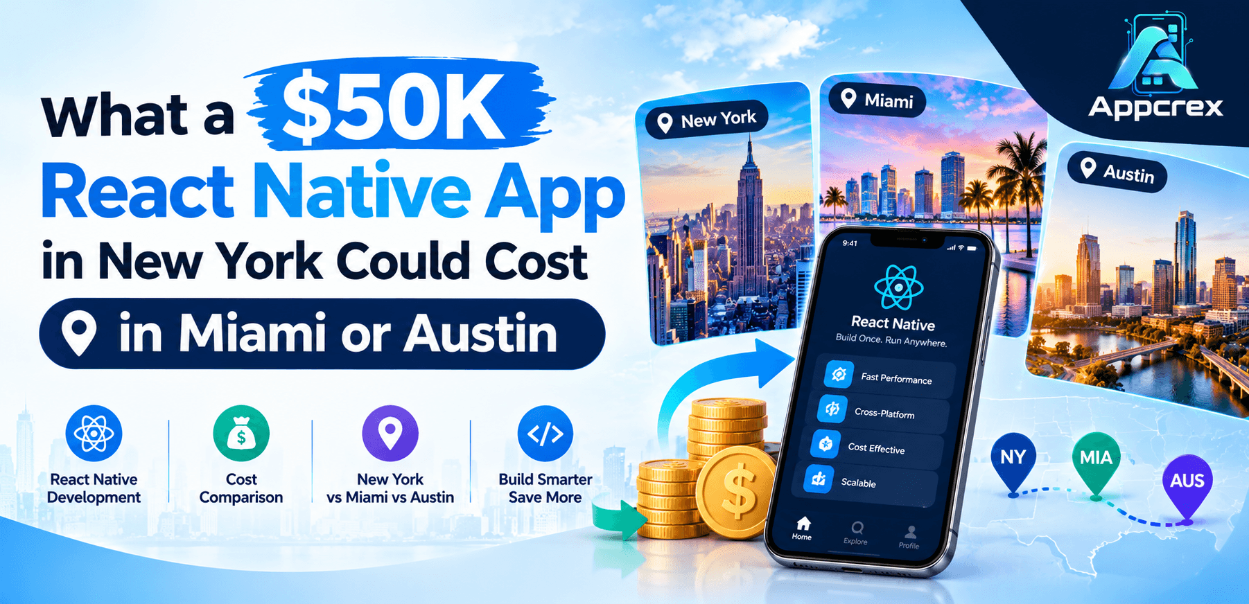 React Native App in New York