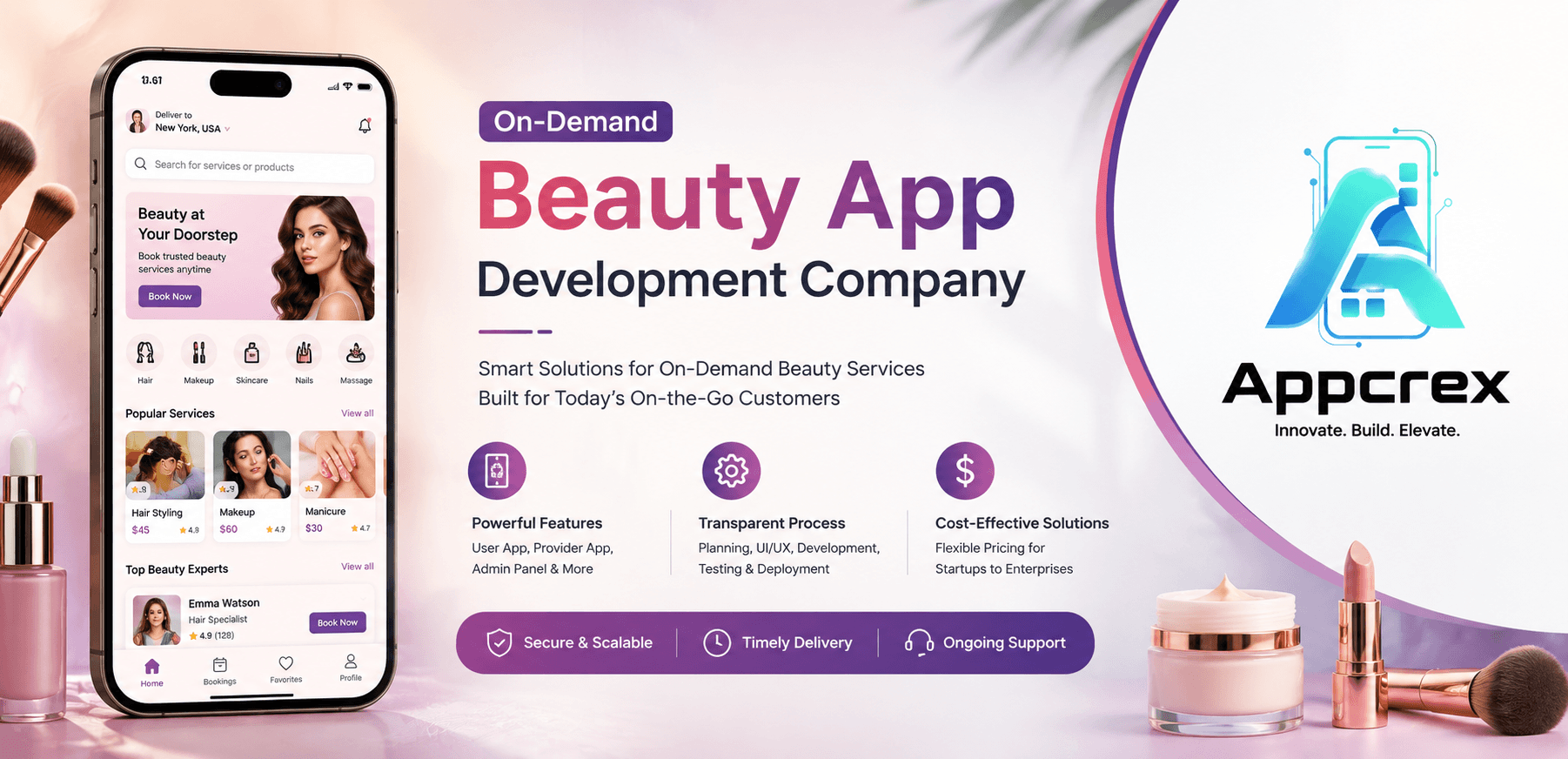 Beauty app development