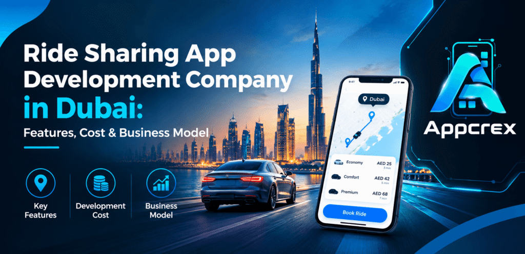 Ride Sharing App Development Company in Dubai